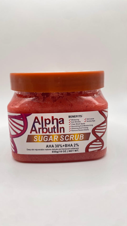 Alph Arbutin Salt Scrub AHA 30% + BHA 2%