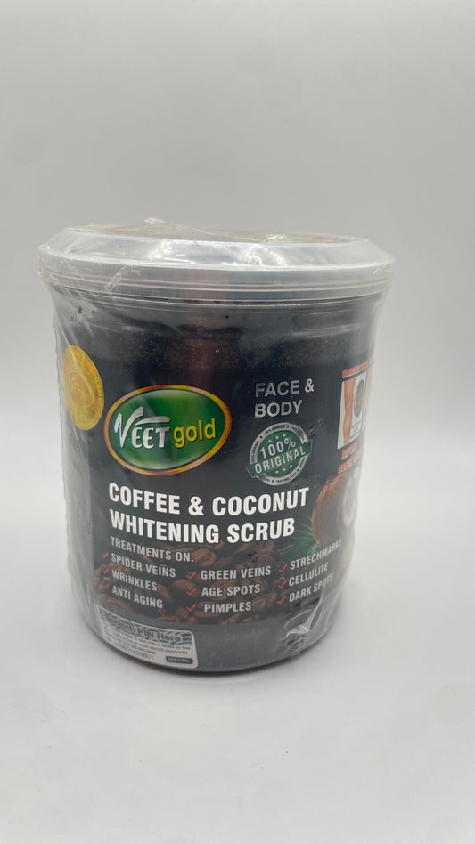 Veet gold Coffee & Coconut scrub