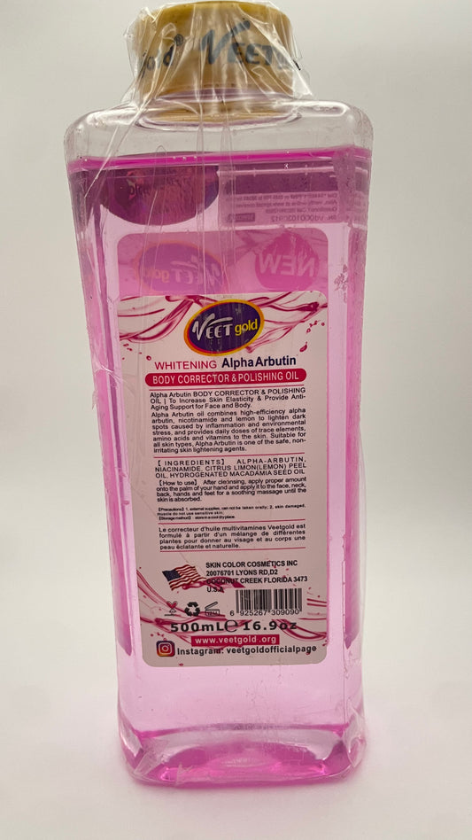 Veet gold Alpha Arbutin body oil