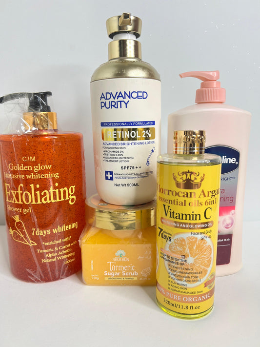 Lightening &moisturising set